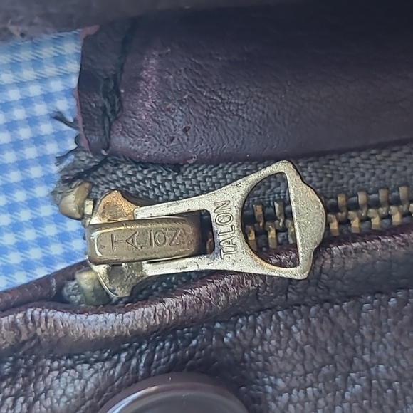 RRL Double RL Dark Brown Goat Leather XL Mens‎ Workwear Moto Flight Jacket RARE - Picture 7 of 14